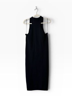 NWT 525 America Revolve Black Racerback Midi Dress-Size Medium